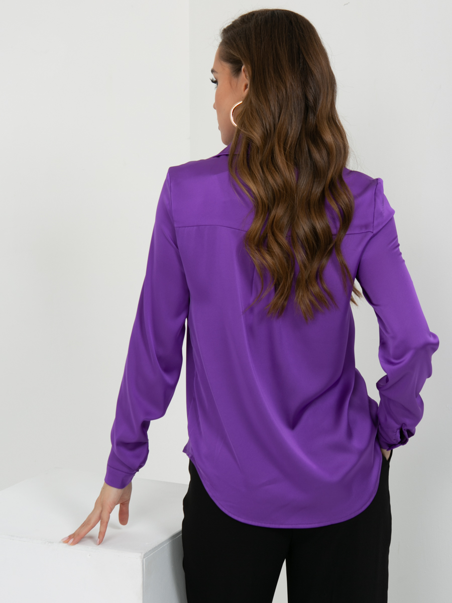 Блузка V362 цвет: фиолетовый