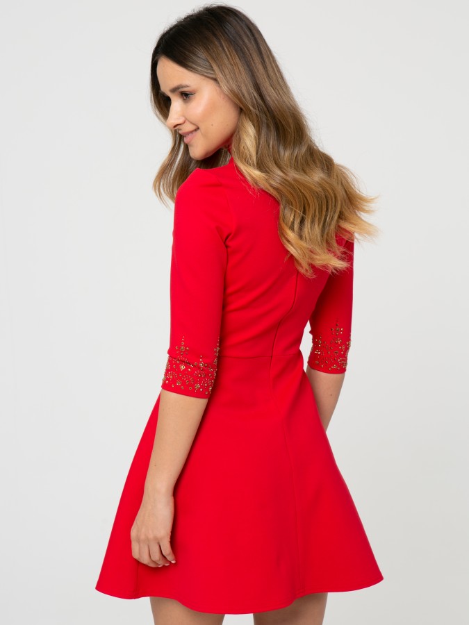 Платье Z 345 цвет красный