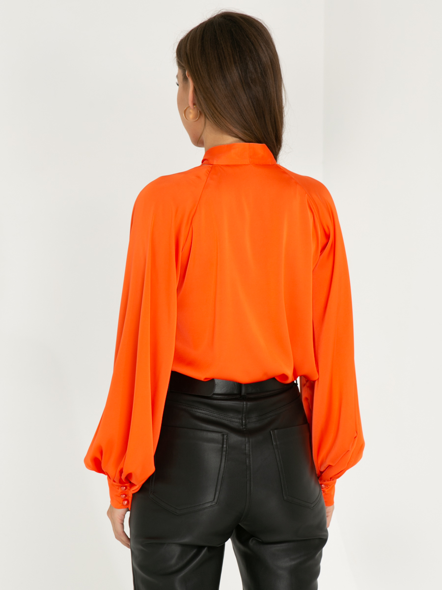 Блузка A475 цвет: оранжевый
